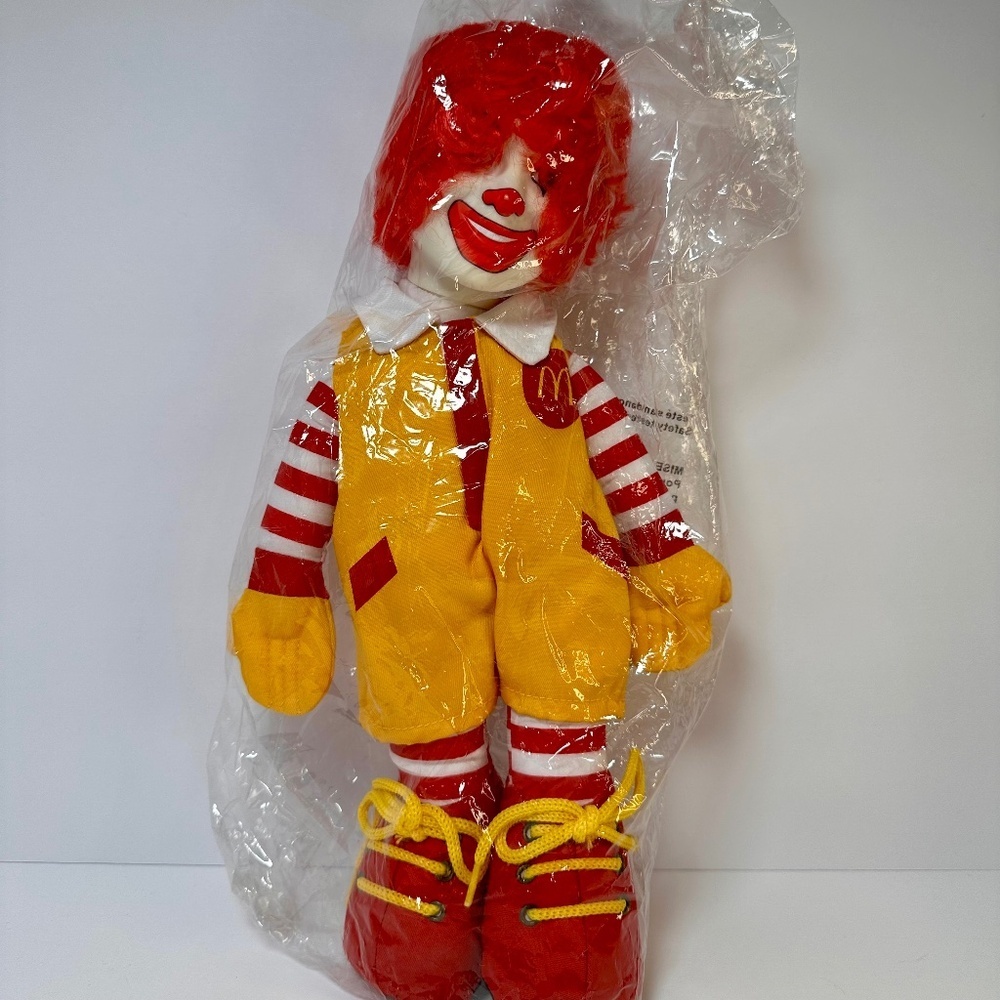 Ronald McDonald Plush Doll | McDonald’s Collectible | New in Bag | 14” - Picture 2 of 6